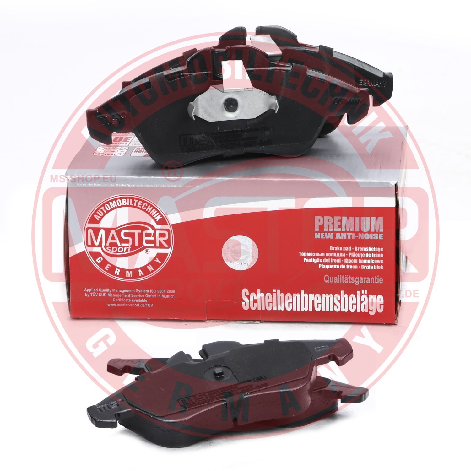 Placute frana MASTERSPORT GERMANY 13046071962N-SET-MS